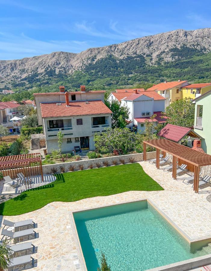 Apartment Baska Mit Poolarea - Krk, Kroatien Εξωτερικό φωτογραφία